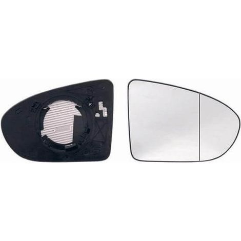 Verre de rétroviseur droit asphérique chauffant Nissan Qashqai 1 2007-2014