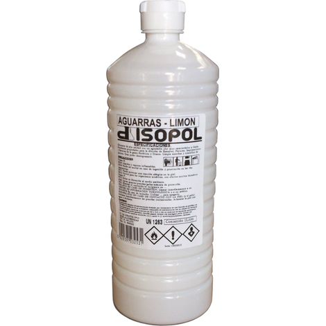 Aguarrás Disolvente Limón 1 Litro Plástico DISOPOL SA