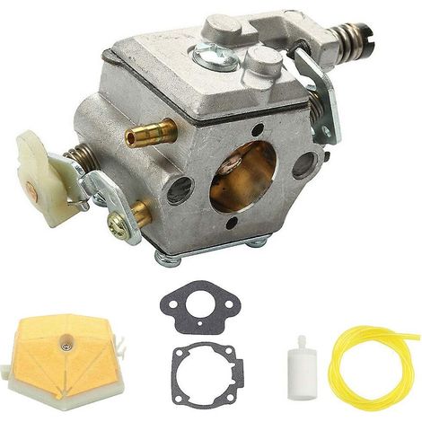 Kit de carburateur de remplacement pour tronçonneuse Husqvarna 50 51 55 61 254 257 261 262 WT-170 (usage extérieur). (1/5)
