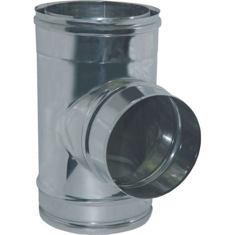 90° mf tee edelstahl t-verschraubung dp luft 90g d100/120