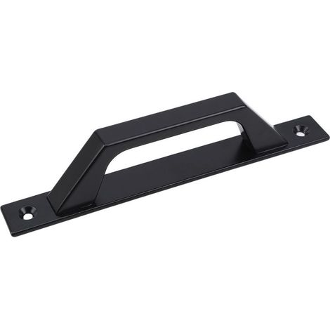 Poignée en bois 20cm de traction de porte de porte de grange de poignée de porte de porte coulissante en acier au carbone (1/5)