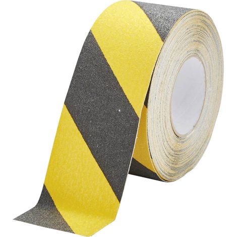 Durable DURALINE GRIP 1085130 Anti-Rutschband  Schwarz, Gelb (L x B) 15 m x 75 mm 1 St.