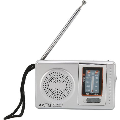 Tragbares FM-Radio, Mini-Digitalradio-Musikplayer, AM/FM-Transistorradio-Chip mit Lautsprecher, tragbarer FM-Musikplayer für Zuhause, Unterhaltung