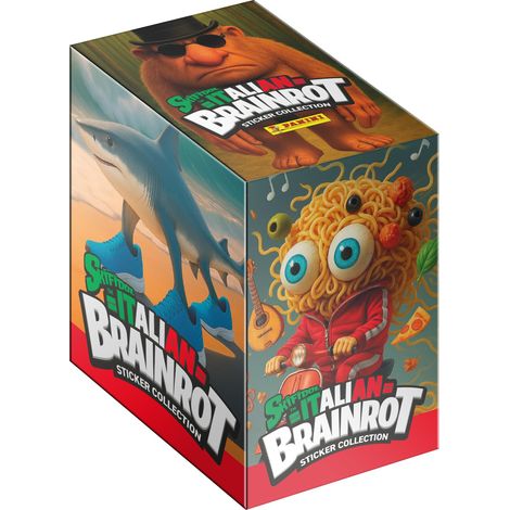 Panini SKIFIDOL Italian BRAINROT - Adesivi in scatola da 36 bustine (1/2)