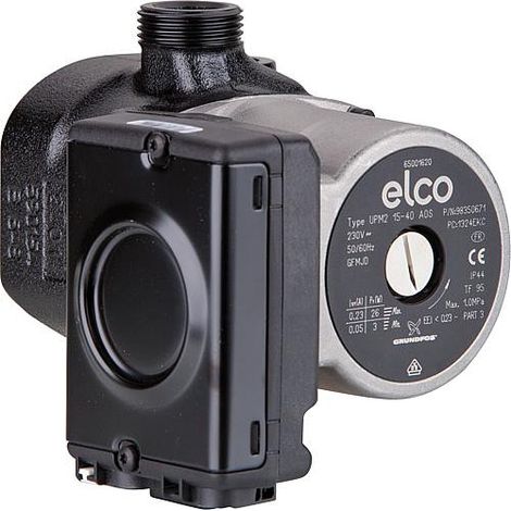 Circulateur Elco 65 000 729 type UPER 15-40/130 AO