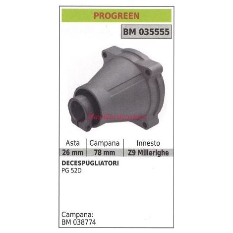 Gruppo frizione PROGREEN decespugliatore PG 52D 035555