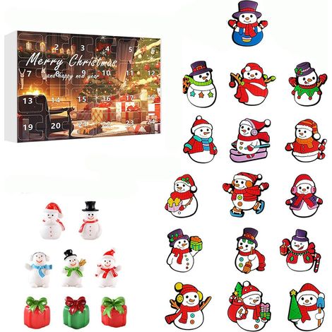 Weihnachtsgeschenke – Weihnachtsserie – 24 Countdown-Kalender – Überraschungsbox für Jungen, Mädchen und Kinder (1/4)