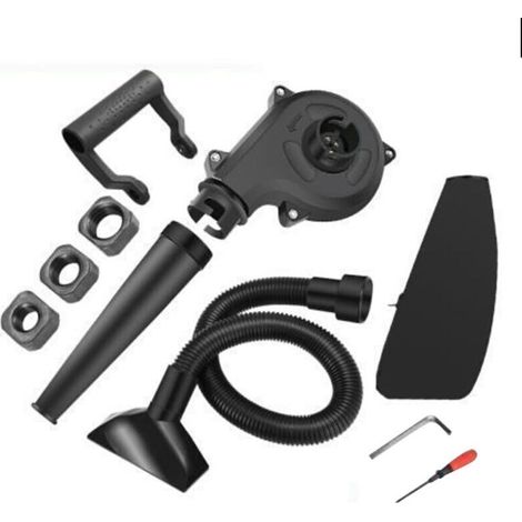 Souffleur de conversion pour meuleuse d'angle, compact, électrique, portatif, en métal et ABS, pour l'industrie et la maison