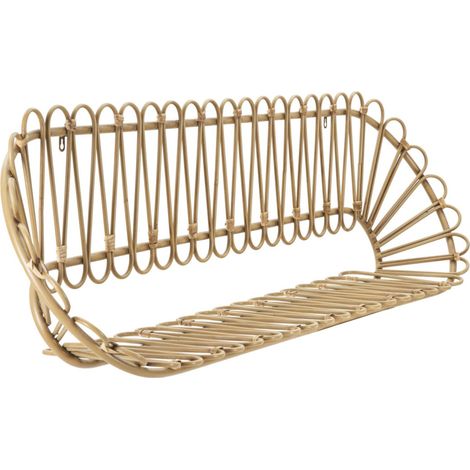 Étagère Murale Déco "Panama" 162cm Naturel