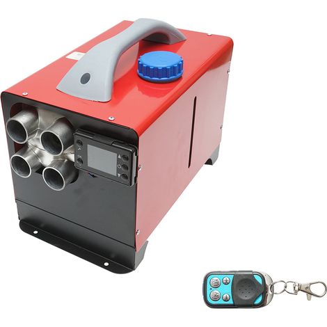 RISCALDATORE D’ARIA RISCALDATORI DA PARCHEGGIO PER L'AUTO RISCALDATORE PER AUTO, RISCALDATORE STAZIONARIO PORTATILE 12-24V, 5KW, display LCD, con telecomando