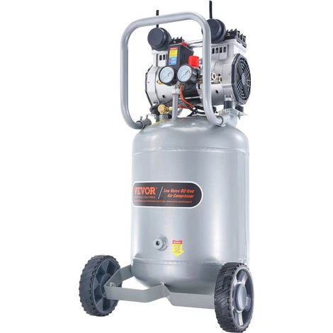Compresseur d’Air 13 Gallons 2HP sans Huile Portable pour Pneus, Peinture et Travaux de Menuiserie (1/5)