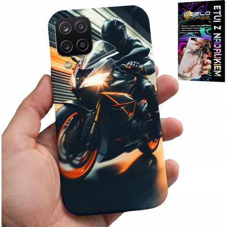 Funda para Samsung Galaxy A22 5G - Motociclista, ventilador de motocicleta + cristal (1/5)