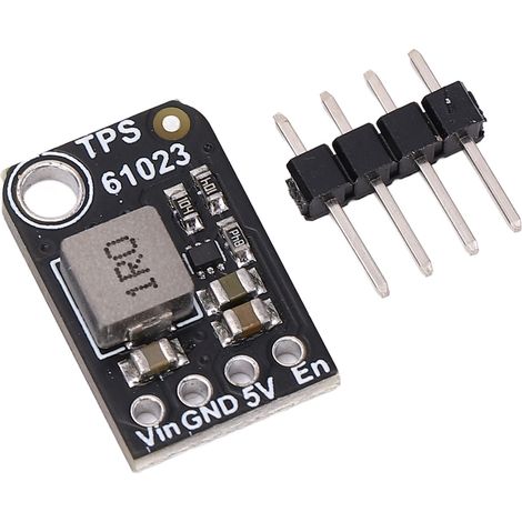 Module élévateur 5V 1A pour puce TPS61023, régulateur de tension step-up, convertisseur boost d'alimentation avec barrette de broches