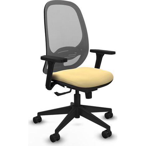 Silla de oficina piqueras y crespo Cilanco negro ergonómica (1/2)