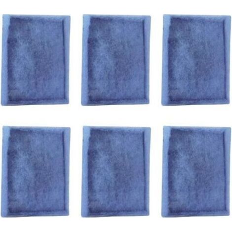 Lot de 6 filtres de remplacement , compatibles avec les filtres d'aquarium Aqua-Tech EZ-Change 3 , compatibles avec les filtres él