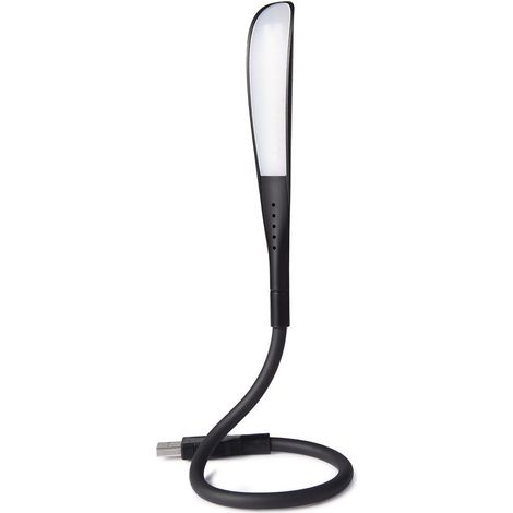 Dimmbare USB-Leselampe mit 3 Helligkeitsstufen und Touch-Schalter für Laptop/PC [Energieklasse A+]