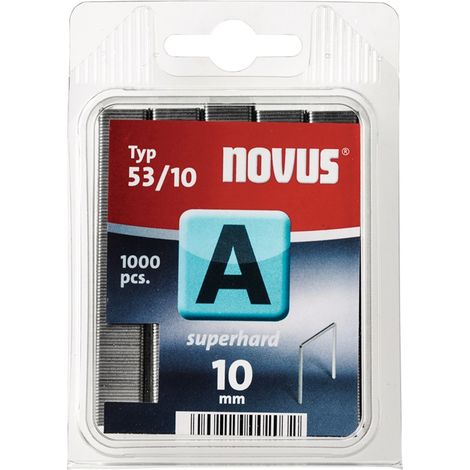Attache-fils de type A, 53 B.11,3mm, 10mm, 0,75mm, super dur, 1000 pièces (1/3)