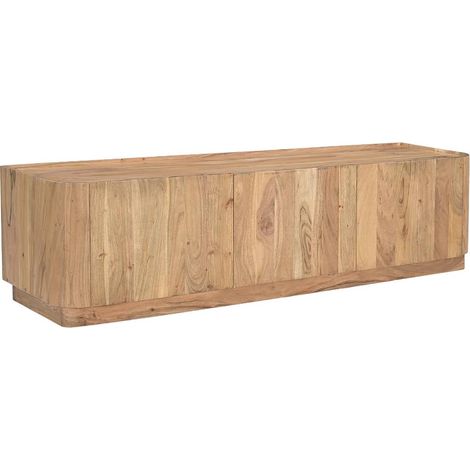 Meuble TV en bois d'acacia Idrissa (1/5)