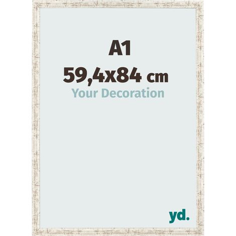 yd. - Cadre photo A1 59.4x84 - Blanc Vintage - MDF - Bologna (1/5)