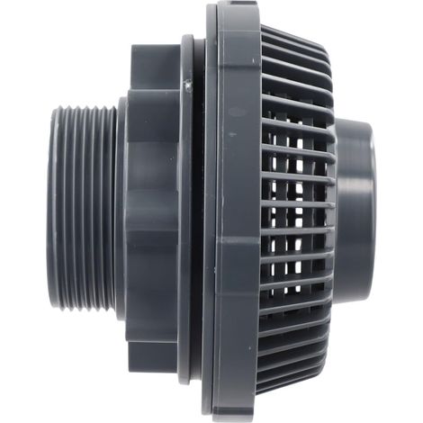 Filtre de sortie 38 mm compatible avec Intex pour Coleman Hnemix - Filtre de piscine en ABS - Adaptateur de buse d'entrée - Contrôle efficace du débit d'eau pour piscine extérieure (filtre de sortie) (1/5)