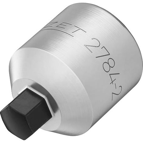 HAZET Douille clé à cliquet pour étrier de frein 2784-2, 3/8" (10 mm), carré, hexagone intérieur, 6 mm (1/4)