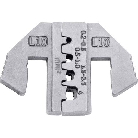 TOOLCRAFT TO-9627243 Matrice di crimpaggio Contatto piatto SPT, Contatto femmina SPT, MCP 0.2 fino a 4 mm² Adatto per m (1/2)