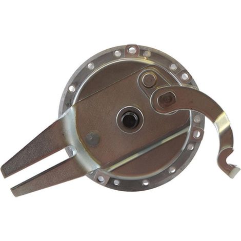 Moyeu de jante arrière 28 rayon axe Ø12mm pour mobylette Peugeot (1/5)