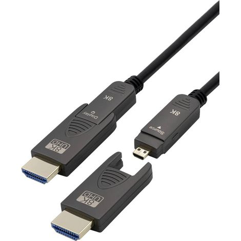 Maxtrack HDMI Cavo 10 m Nero C504-10ML UHD 8K, Cavo HDMI