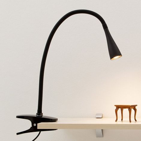 [NEUWERTIG] B-Ware Lindby Baris LED-Klemmleuchte Klemmlampe Leuchte Lampe Schreibtischlampe Licht (1/2)