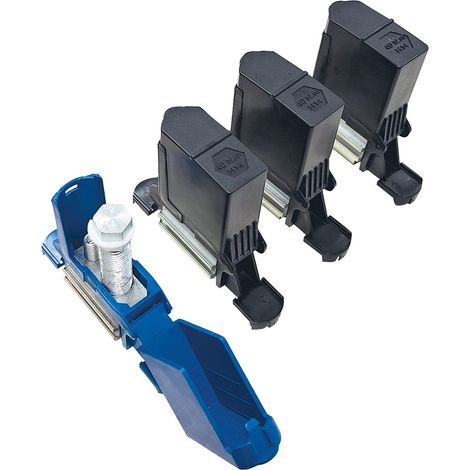 Lot de 8 coulisses dist. niveau 400A CPF (EB105) MICHAUD EE015