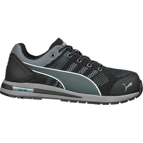 Scarpe da lavoro Puma Elevate Knit Black Low S1P SRC HRO ESD - 41 - Nero (1/4)