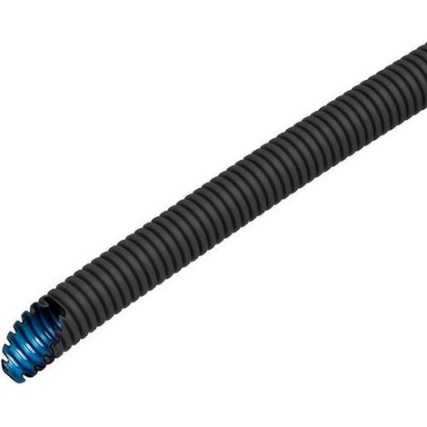 Pipelife Profiline Installationsrohr PVC UV-stabilisiert mittel 16mm 50m schwarz