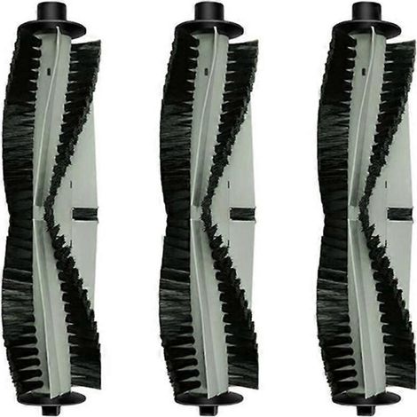 Caractéristiques du lot de 3 brosses principales de rechange pour aspirateur robot iLife A7/A9S/X785/X750/X800 : Nettoyage puissant (1/5)