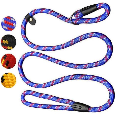 Laisse réglable en nylon pour chiens de petite et moyenne taille (1/4)