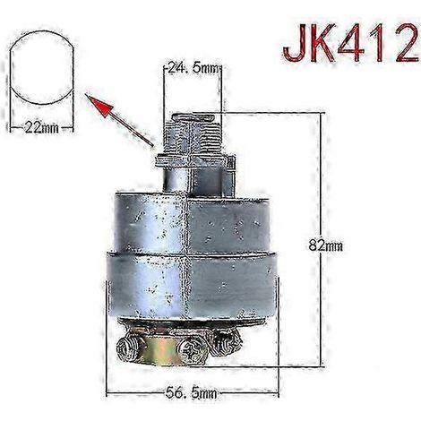 Compatible avec les interrupteurs de préchauffage de moteur de camions et véhicules JK406C et JK412 (1/5)