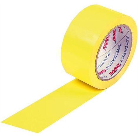 Klebeband monta 283 Breite 50mm Länge 66m Stärke 52µ PVC weiss leise MONTA