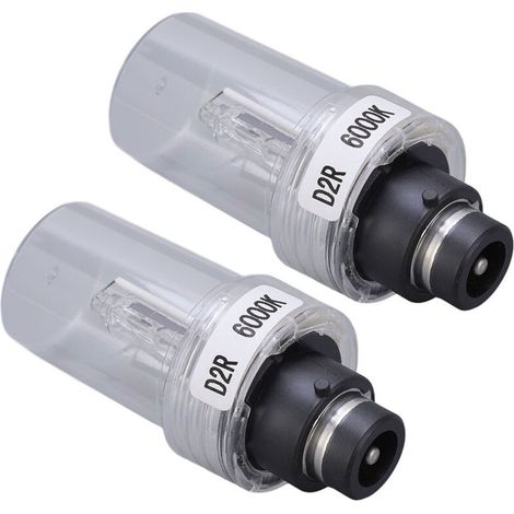 [NEVER USED]  2 pieces of D2R 6000K 35W bulbs for Xenon headlight replacement for cars,
