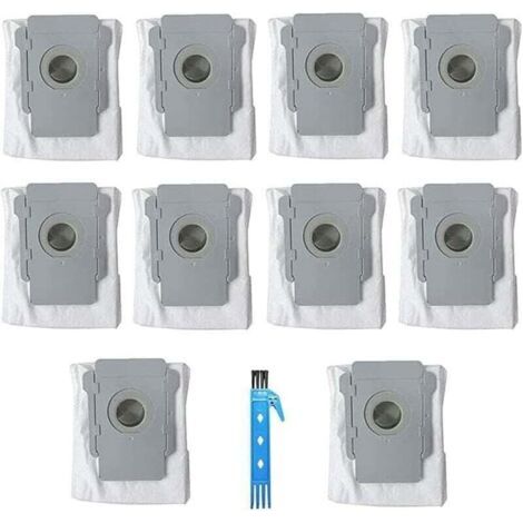 10 paquets de sacs à ordures accessoires pour iRobot Roomba i7 (7150) i7 + / Plus (7550) S9 + (9550) E5 E6 E7 pièces de rechange (1/4)