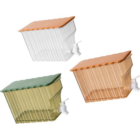 Bouilloire à eau froide avec robinet, couvercle en PP, conservation au réfrigérateur, idéale pour les thés aux fruits, les infusions florales, le thé au lait et l'eau verte. (1/5)