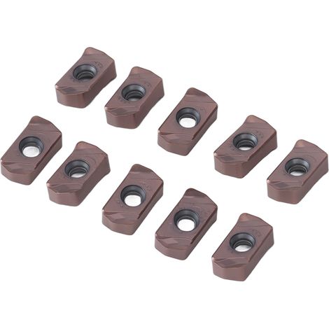10 Stück Wendeschneidplatten aus Hartmetall für CNC-Drehmaschinen, beschichtet, LNMU0303 (1/5)
