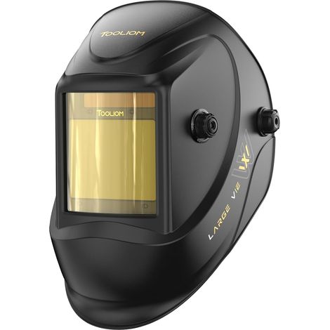 Masque de Soudeur à obscurcissement Automatique 1/1/1/1 Grande visibilité 3,94" x 3,27" avec Mode Soudure/meule/Coupe pour meulage Plasma TIG MIG/MAG MMA (1/5)
