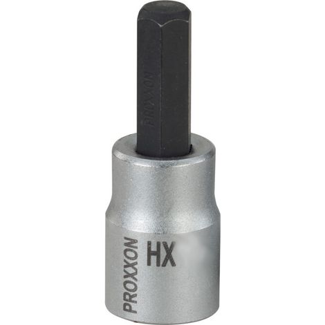 Proxxon - 3/8" Innensechskanteinsatz, HX 7 mm, 50 mm lang - 23579