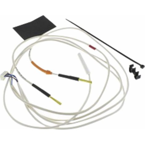 Atlantic – Ensemble de sondes de température pour chauffe-eau thermodynamique – Sonde extérieure – Température max 90°C – Longueur 1,5m – Câble 2m