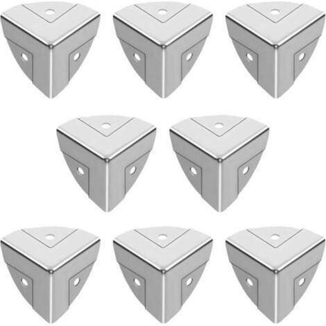 Lot de 8 protections d'angle galvanisées à trois côtés pour appareil photo (1/5)