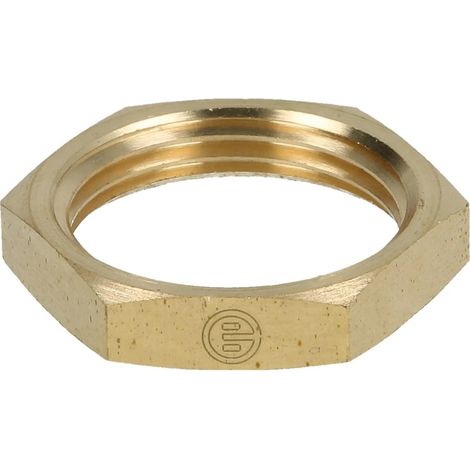 Contre-écrou 3/4’’ hexagonal laiton nu