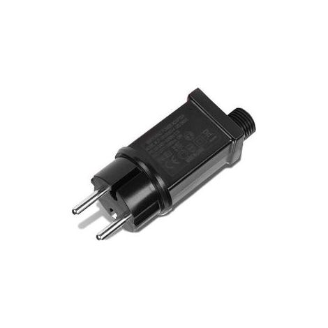 Adaptateur Alimentation Led 12 V 12 W - Transformateur Basse Tension IP44 - Pour Guirlandes Lumineuses Et Eclairage Exterieur - 1 Unite (1/5)