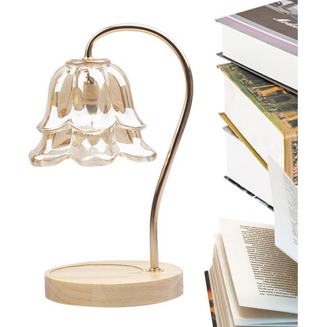 Lampada a candela, scaldacandele elettrico Lampada a candela profumata Scaldacandele dimmerabile, ideale per l'ufficio, il soggiorno o il tavolo. (1/5)