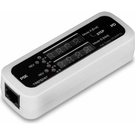 Trendnet TC-NTP1 Kabeltester schwarz kompakt langlebig