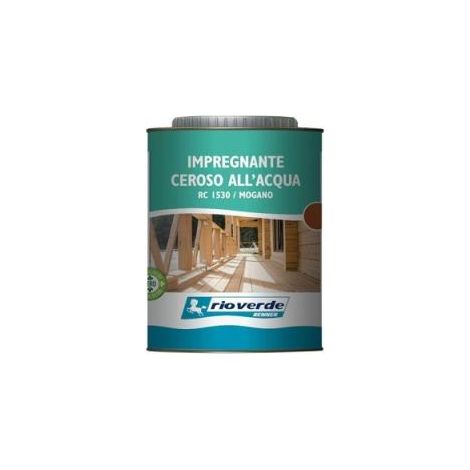 Impregnante Ceroso All'Acqua  Vari Colori Lt. 0,75 Mogano