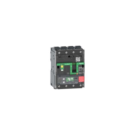 Interruttore scatolato ComPacT NSXm New Gen 70kA, Vigi 160A, 4 poli, con connettori EverLink - C12H44V160L